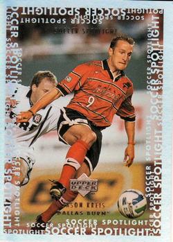 2000 Upper Deck MLS - Soccer Spotlight #S21 Jason Kreis Front