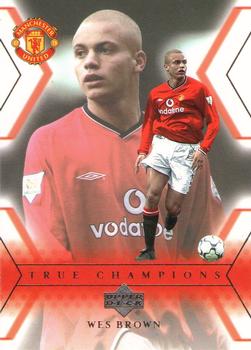 2001 Upper Deck Manchester United #117 Wes Brown Front