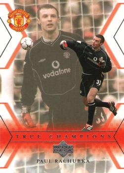 2001 Upper Deck Manchester United #126 Paul Rachubka Front