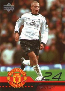 2001 Upper Deck Manchester United #12 Wes Brown Front