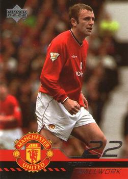 C361 Ronnie Wallwork Manchester United #23 Upper Deck 2001 Football Trade Card 
