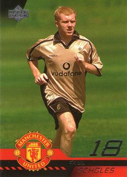 2001 Upper Deck Manchester United #35 Paul Scholes Front