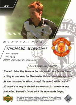 2001 Upper Deck Manchester United #41 Michael Stewart Back