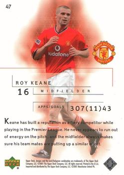 2001 Upper Deck Manchester United #47 Roy Keane Back