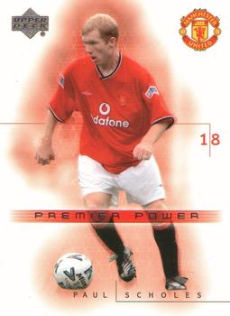 2001 Upper Deck Manchester United #50 Paul Scholes Front
