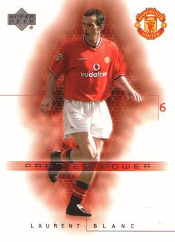 2001 Upper Deck Manchester United #71 Laurent Blanc Front