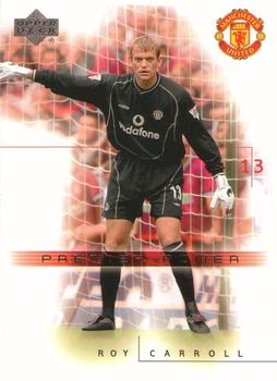 2001 Upper Deck Manchester United #74 Roy Carroll Front