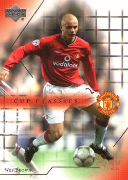 2001 Upper Deck Manchester United #87 Wes Brown Front