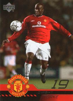 2001 Upper Deck Manchester United #8 Dwight Yorke Front