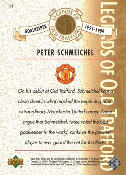 2001 Upper Deck Manchester United - Legends of Old Trafford #L5 Peter Schmeichel Back