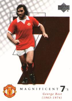 2001 Upper Deck Manchester United - Magnificent 7's #M2 George Best Front