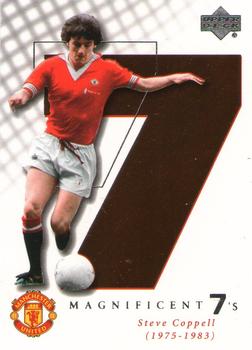 2001 Upper Deck Manchester United - Magnificent 7's #M4 Steve Coppell Front