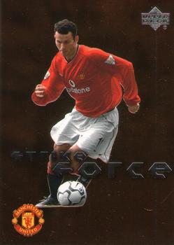 2001 Upper Deck Manchester United - Strike Force #SF4 Ryan Giggs Front