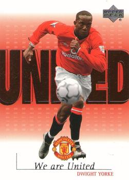 2001 Upper Deck Manchester United - We are UNITED #U10 Dwight Yorke Front
