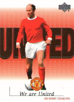2001 Upper Deck Manchester United - We are UNITED #U13 Bobby Charlton Front