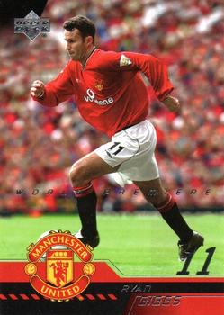 2001 Upper Deck Manchester United World Premiere #3 Ryan Giggs Front