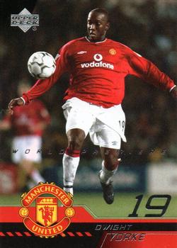 2001 Upper Deck Manchester United World Premiere #8 Dwight Yorke Front