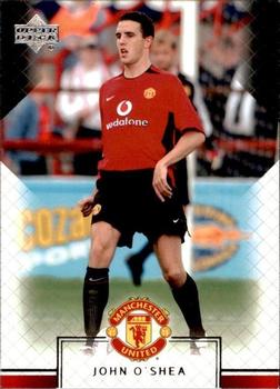 2002 Upper Deck Manchester United #30 John O'Shea Front