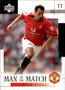 2002 Upper Deck Manchester United #37 Ryan Giggs Front