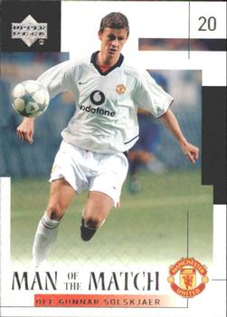 2002 Upper Deck Manchester United #40 Ole Gunnar Solskjaer Front