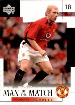 2002 Upper Deck Manchester United #41 Paul Scholes Front