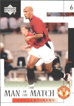 2002 Upper Deck Manchester United #45 Rio Ferdinand Front
