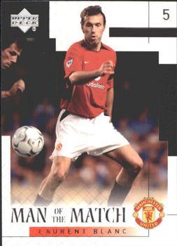 2002 Upper Deck Manchester United #46 Laurent Blanc Front
