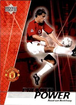 2002 Upper Deck Manchester United #49 Ruud Van Nistelrooy Front