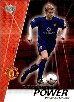 2002 Upper Deck Manchester United #52 Ole Gunnar Solskjaer Front