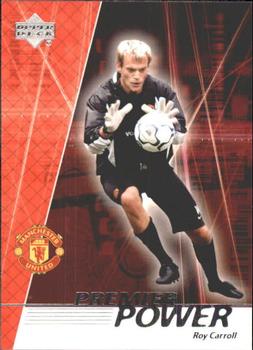 2002 Upper Deck Manchester United #60 Roy Carroll Front