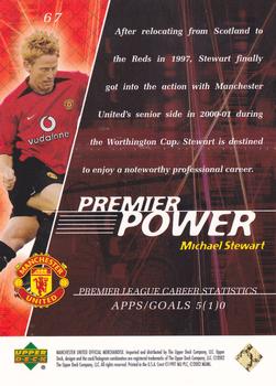 2002 Upper Deck Manchester United #67 Michael Stewart Back