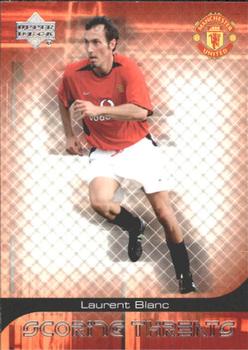 2002 Upper Deck Manchester United #76 Laurent Blanc Front