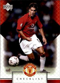 2002 Upper Deck Manchester United #89 Ruud Van Nistelrooy Front