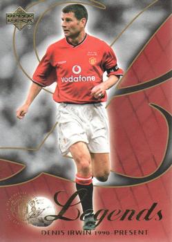 2002 Upper Deck Manchester United Legends #3 Denis Irwin Front