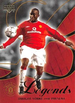 2002 Upper Deck Manchester United Legends #6 Dwight Yorke Front