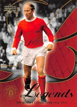 2002 Upper Deck Manchester United Legends #19 Bobby Charlton Front