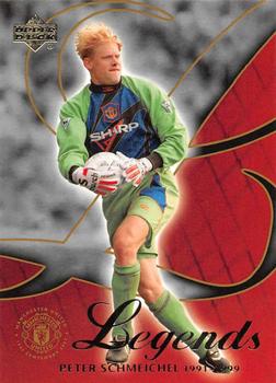 2002 Upper Deck Manchester United Legends #21 Peter Schmeichel Front