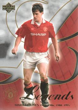 2002 Upper Deck Manchester United Legends #24 Mark Hughes Front