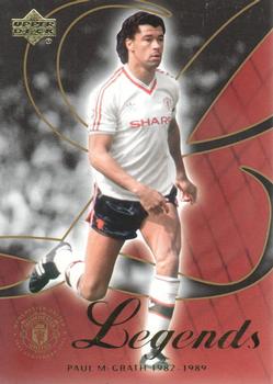2002 Upper Deck Manchester United Legends #25 Paul McGrath Front