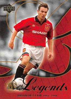 2002 Upper Deck Manchester United Legends #37 Brian McClair Front