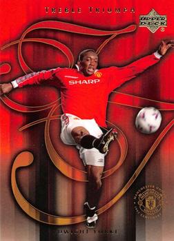2002 Upper Deck Manchester United Legends #55 Dwight Yorke Front