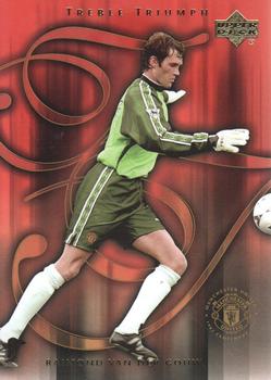 2002 Upper Deck Manchester United Legends #66 Raimond Van Der Gouw Front