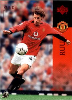 2003 Upper Deck Manchester United #1 Ruud Van Nistelrooy Front
