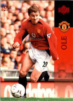 2003 Upper Deck Manchester United #4 Ole Gunnar Solskjaer Front