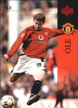 2003 Upper Deck Manchester United #5 Ole Gunnar Solskjaer Front