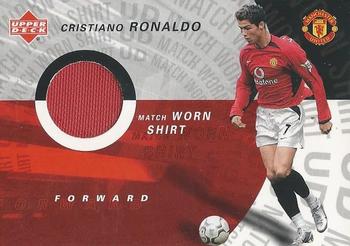 2003 Upper Deck Manchester United - Match Worn Shirt #MWS-R Cristiano Ronaldo Front