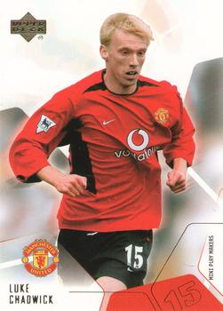 2003 Upper Deck Manchester United Mini Playmakers #15 Luke Chadwick Front