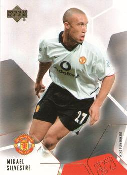 2003 Upper Deck Manchester United Mini Playmakers #25 Mikael Silvestre Front