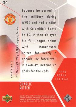 2003 Upper Deck Manchester United Mini Playmakers #36 Charlie Mitten Back