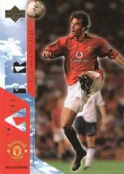 2003 Upper Deck Manchester United Mini Playmakers #43 Ruud Van Nistelrooy Front